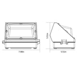 LED wallpack light JD191