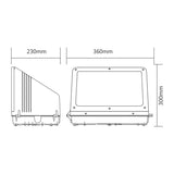 LED wallpack light JD003B